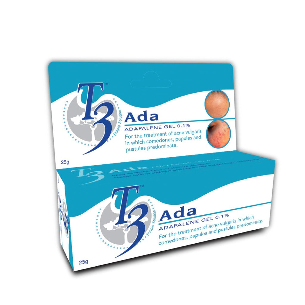 HOE T3 Ada 0.1% Gel - 25g - DoctorOnCall Online Pharmacy