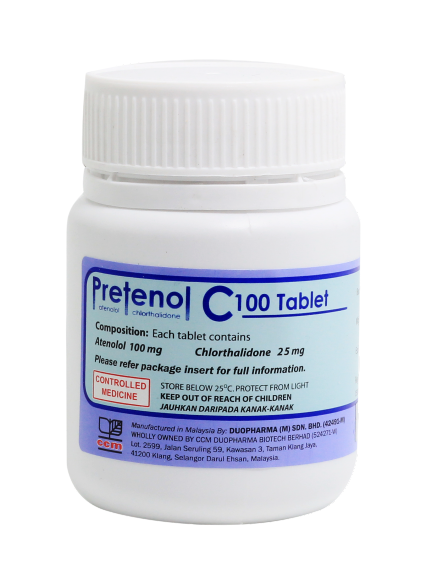 Pretenol C 100mg Tablet 30s - DoctorOnCall Farmasi Online