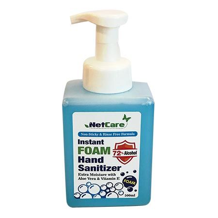 Netcare Instant Foam 72% Alcohol Hand Sanitizer 500ml - DoctorOnCall Farmasi Online