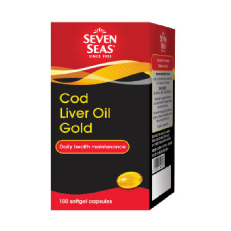 Seven Seas Cod Liver Oil Gold Capsule 500s + 100s - DoctorOnCall Farmasi Online