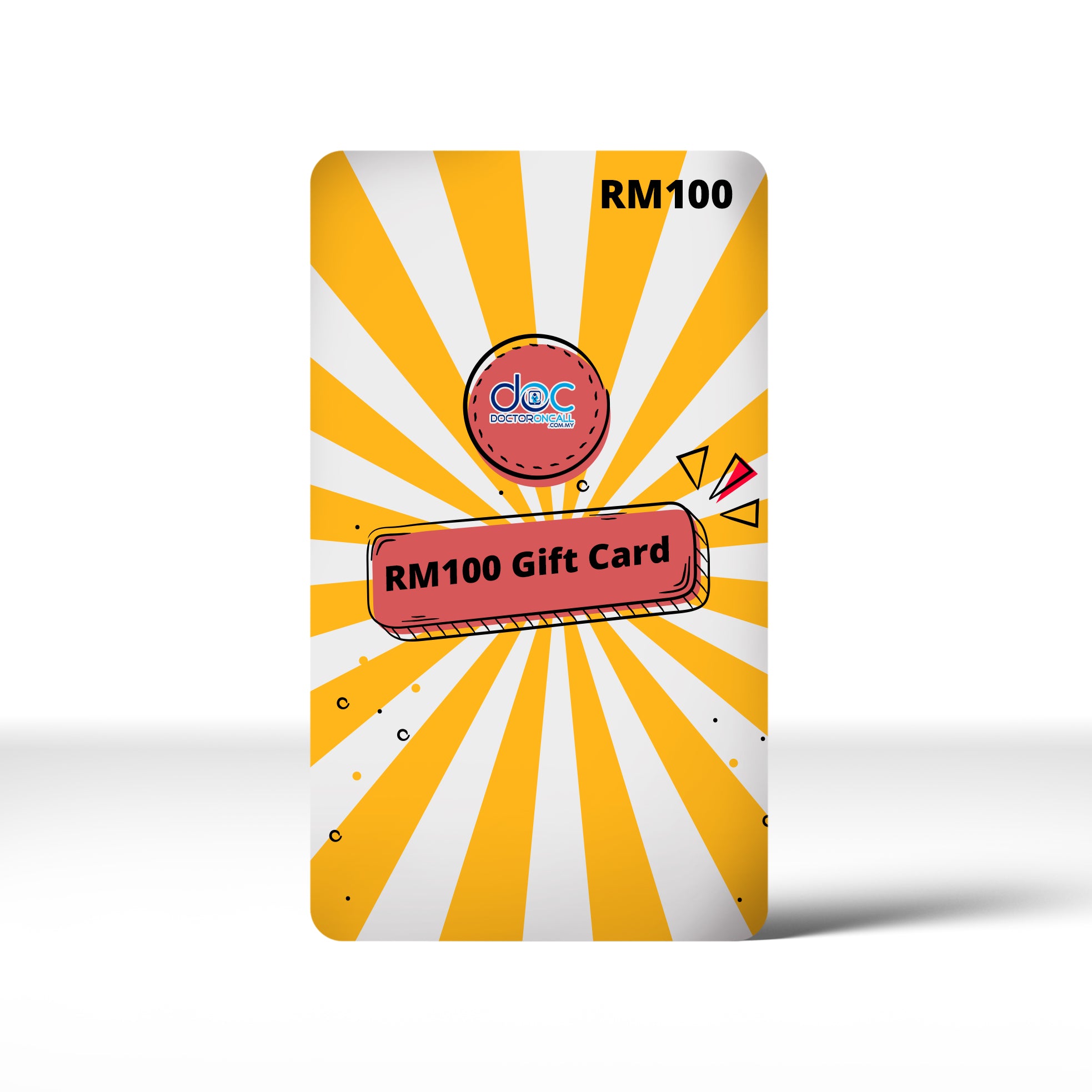 DoctorOnCall Gift Card RM100 - DoctorOnCall Online Pharmacy