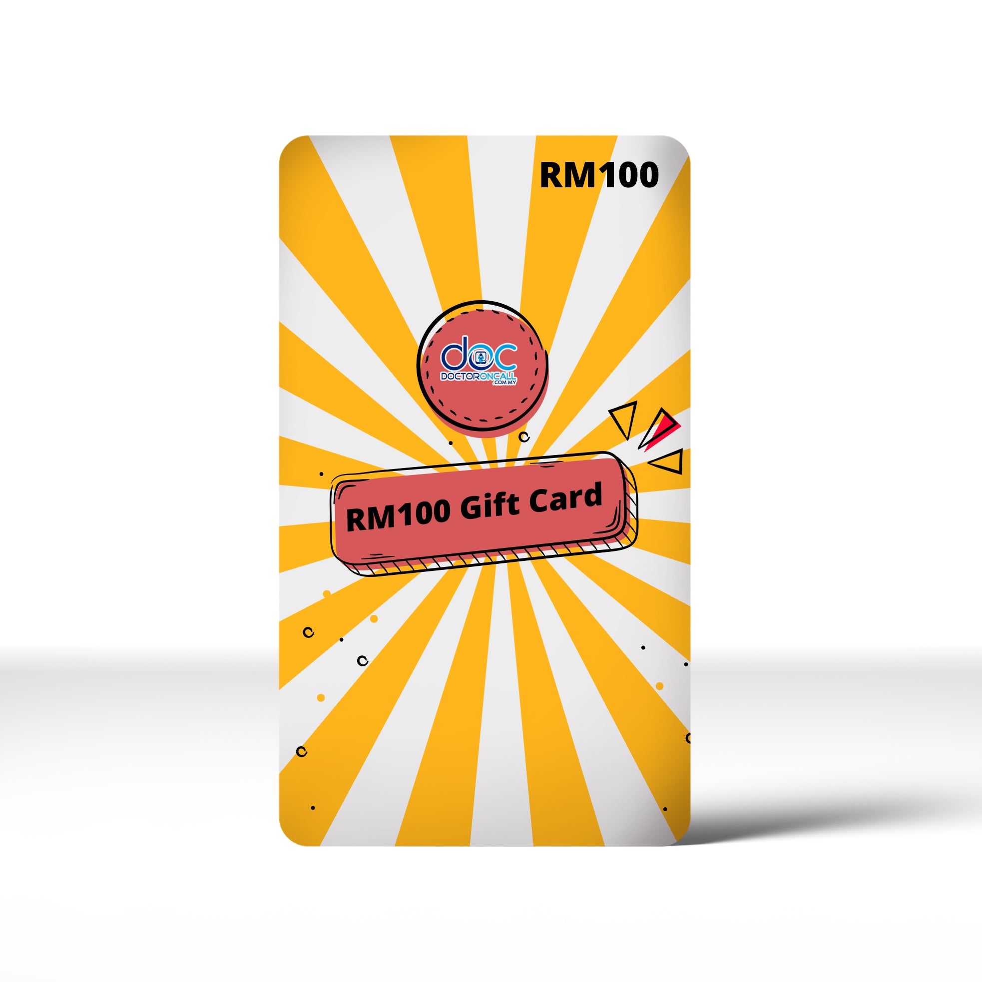 DoctorOnCall Gift Card RM100 - DoctorOnCall Farmasi Online