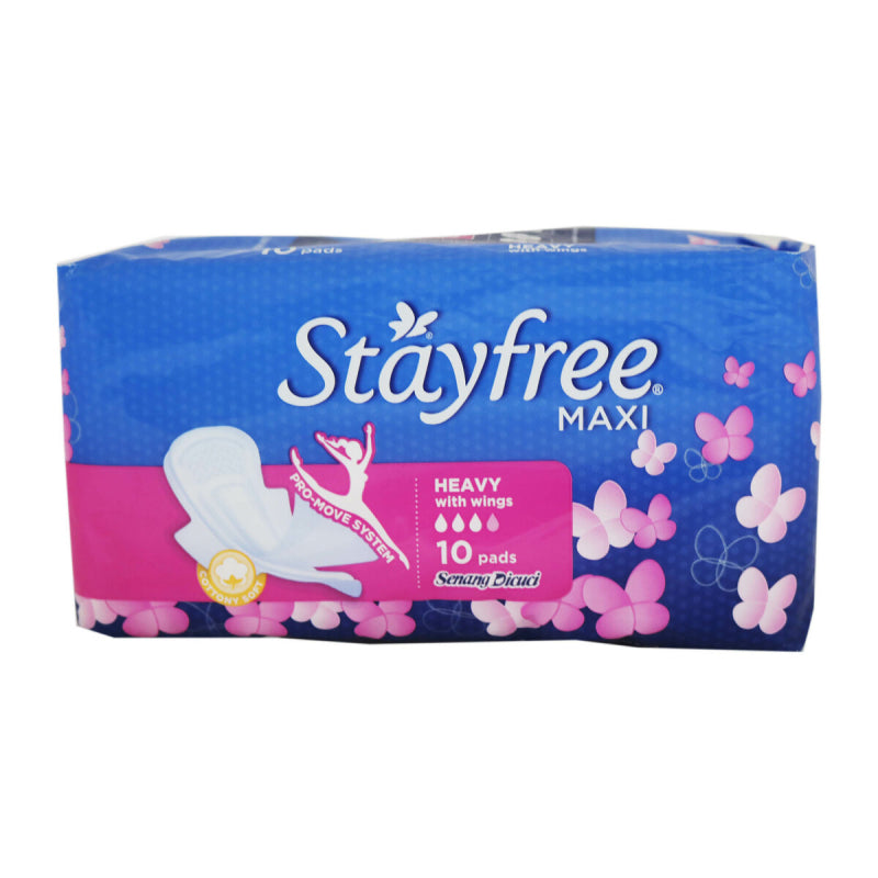 Stayfree Maxi With Wings Pads 20s - DoctorOnCall Farmasi Online