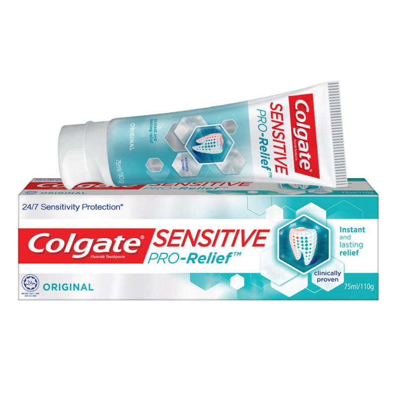 Colgate Sensitive Pro Relief Base Toothpaste 110g - DoctorOnCall Farmasi Online