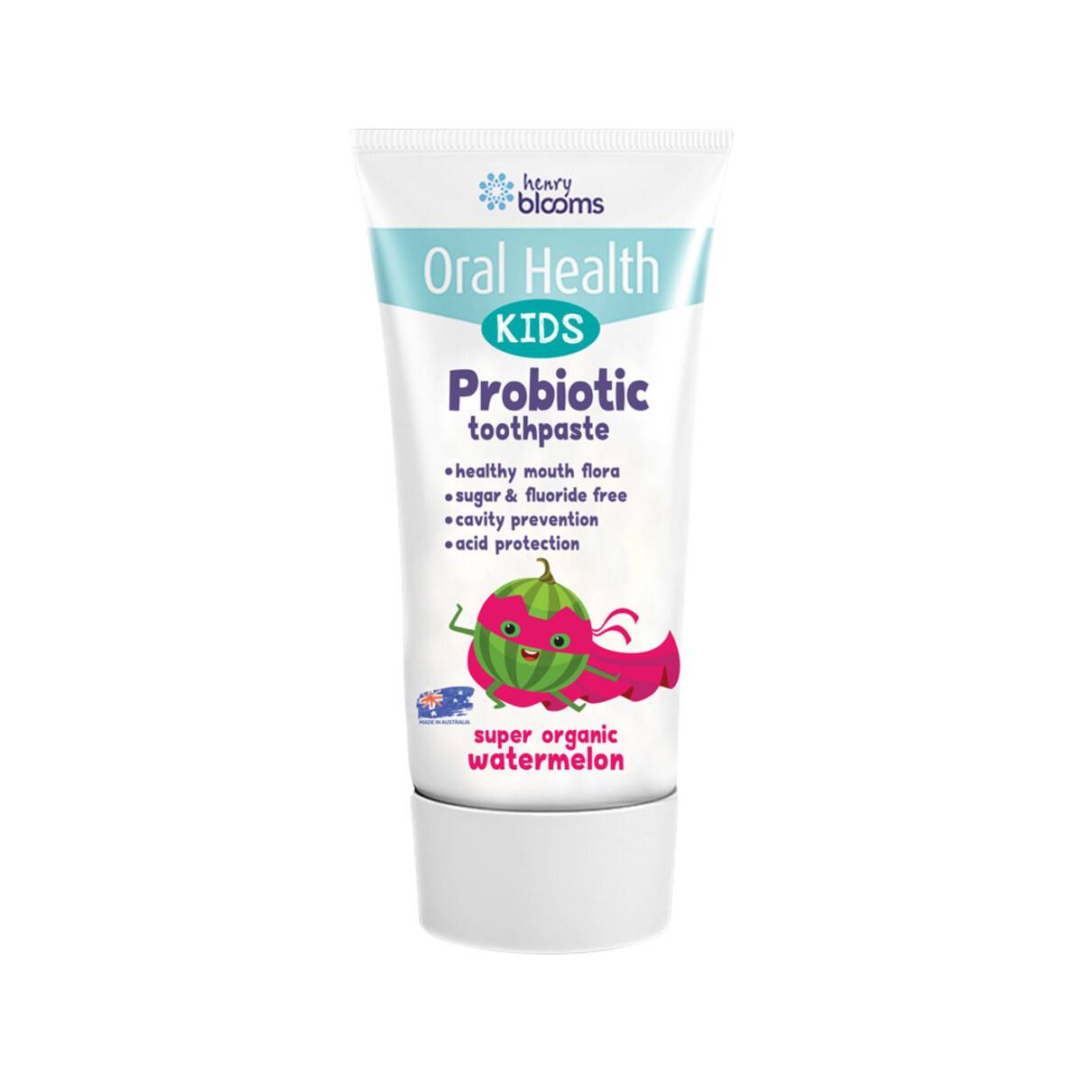 Henry Blooms Kids Probiotic Toothpaste 50g 30ml - DoctorOnCall Online Pharmacy