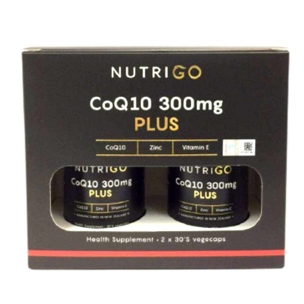 Nutrigo CoQ10 300mg Plus Capsule 30s - DoctorOnCall Farmasi Online