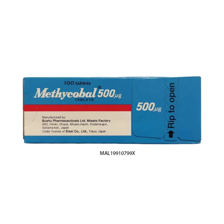 Methycobal 500mcg Tablet (Red) 100s - DoctorOnCall Farmasi Online
