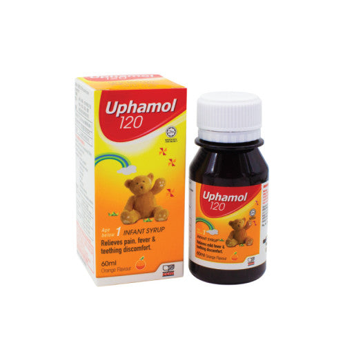 Uphamol 120mg Syrup 60ml - DoctorOnCall Online Pharmacy