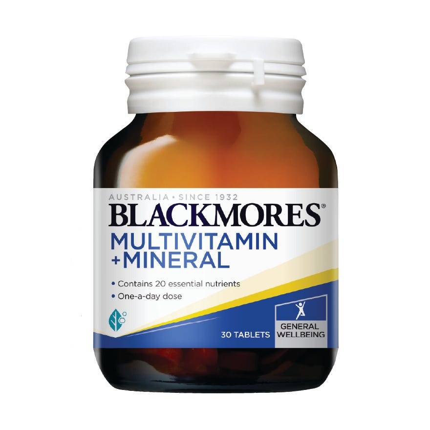 Blackmores Multivitamins + Minerals Tablet 30s - DoctorOnCall Online Pharmacy