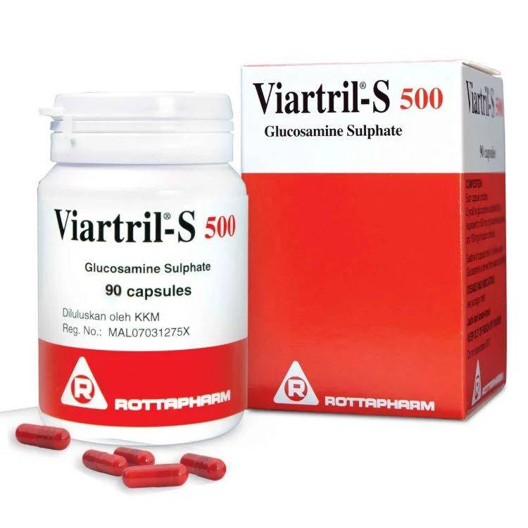 Viartril-S 500mg Capsule 90s - DoctorOnCall Online Pharmacy