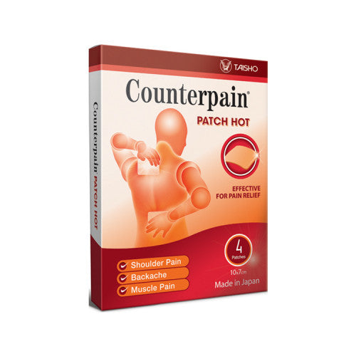 Counterpain Patch Hot 4s - DoctorOnCall Online Pharmacy