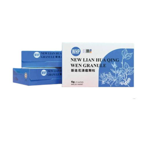 WHP New Lian Hua Qing Wen Granule Sachet 6s - DoctorOnCall Online Pharmacy