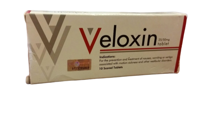 Veloxin 25/50mg Tablet 10s (strip) - DoctorOnCall Online Pharmacy