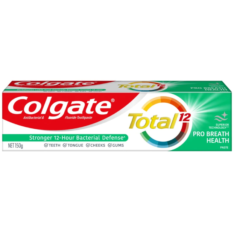 Colgate Total Pro Breath Health Toothpaste 150gx2 (Twin pack) - DoctorOnCall Farmasi Online