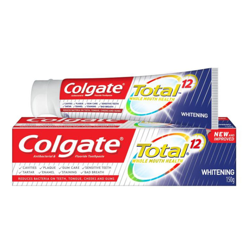 Colgate Total Pro Whitening Toothpaste 150g x2 - DoctorOnCall Online Pharmacy