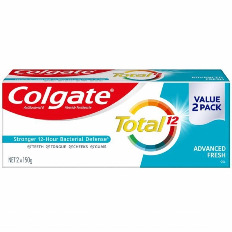 Colgate Total Advance Fresh Toothpaste 150g x2 - DoctorOnCall Online Pharmacy