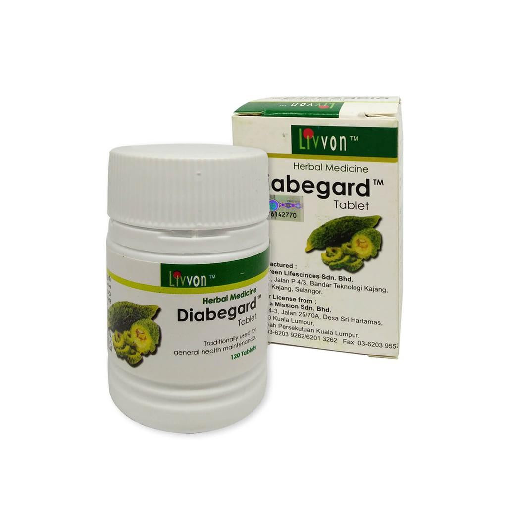 Livvon Diabegard Tablet 120s - DoctorOnCall Farmasi Online