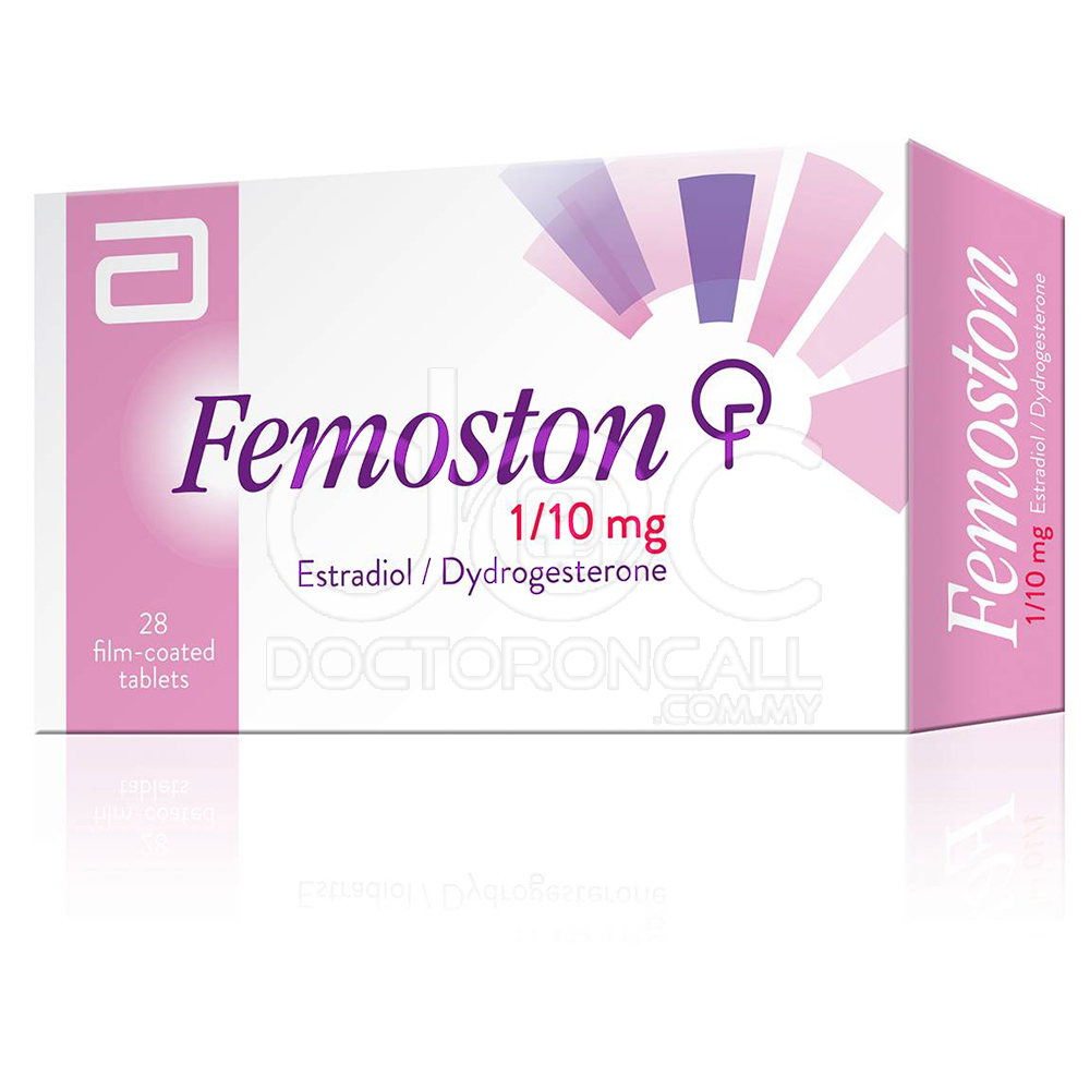 Femoston 1/10 Tablet 28s - DoctorOnCall Farmasi Online