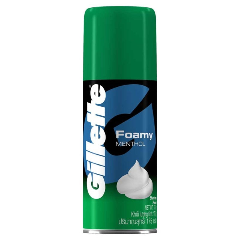 Gillette Foamy Menthol 175g - DoctorOnCall Farmasi Online