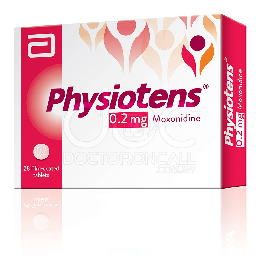 Physiotens 0.2mg Tablet 28s - DoctorOnCall Farmasi Online