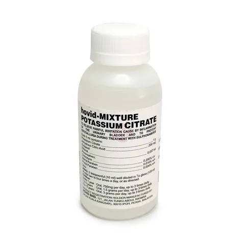 Hovid Potassium Citrate Mixture 100ml - DoctorOnCall Farmasi Online