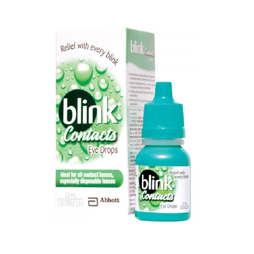 Blink Contacts Eye Drops 10ml - DoctorOnCall Farmasi Online