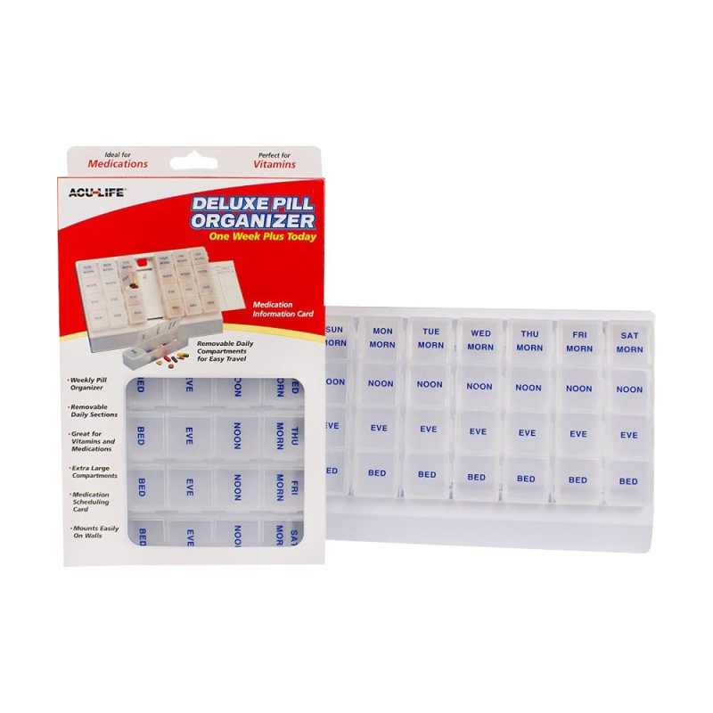 Acu-Life One Week Plus Today Organizer (128) 1s - DoctorOnCall Online Pharmacy