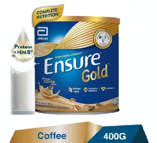 Ensure Gold Complete Nutrition (Coffee) 400g - DoctorOnCall Farmasi Online