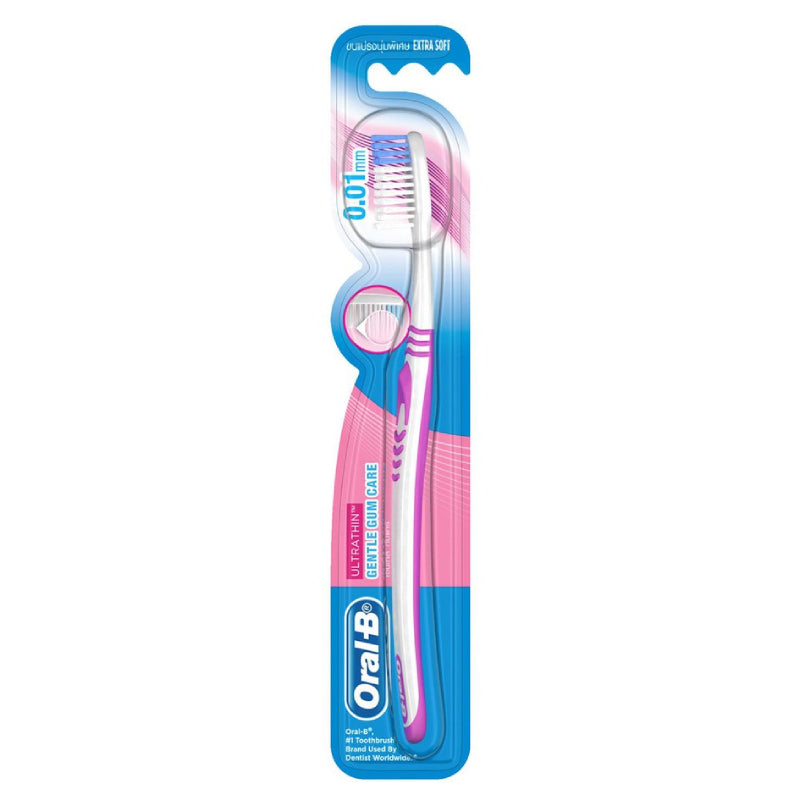 Oral B Ultra Thin Gentle Gum Care Extra Soft Tooth Brush - 3s (Buy 2 Free 1) - DoctorOnCall Farmasi Online