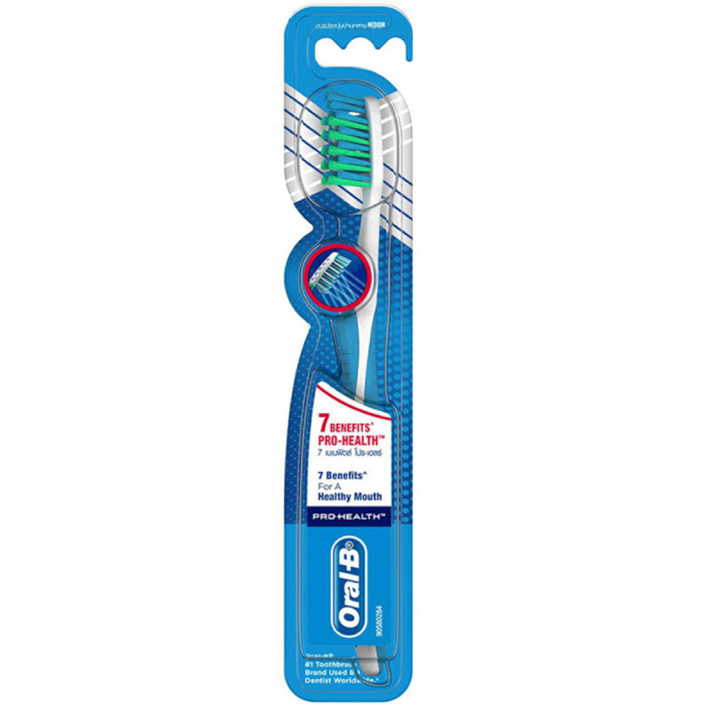 Oral B 7 Benefits Pro-Health Toothbrush (M) 3s - DoctorOnCall Farmasi Online