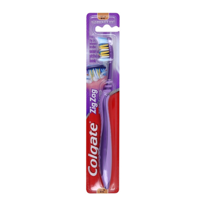 Colgate Zig Zag Tooth Brush (Soft) Tooth brush 1s - DoctorOnCall Farmasi Online