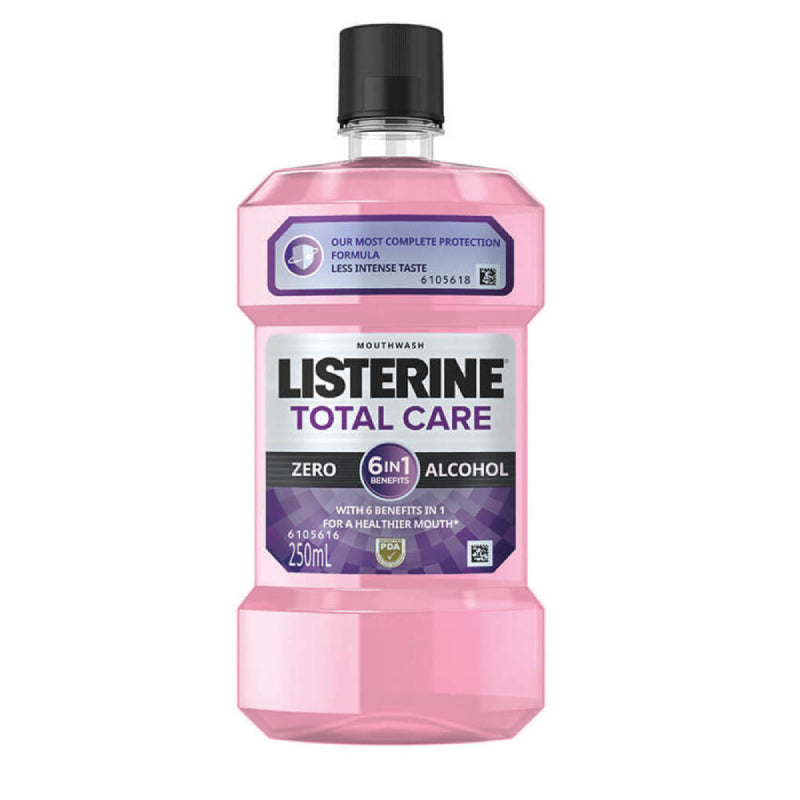 Listerine Total Care Less Intense Mouthwash 100ml - DoctorOnCall Farmasi Online