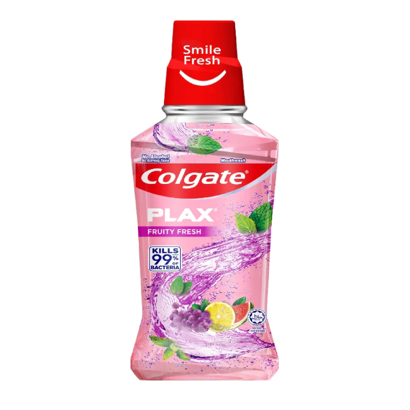 Colgate Plax Fruity Fresh Mouthwash 750ml x2 - DoctorOnCall Online Pharmacy