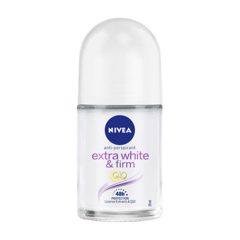 Nivea (Women) Extra White & Firm Q10 Roll On 50ml x2 - DoctorOnCall Online Pharmacy