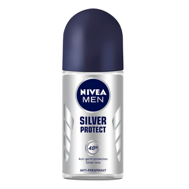 Nivea (Men) Silver Protect Roll On 50ml - DoctorOnCall Farmasi Online