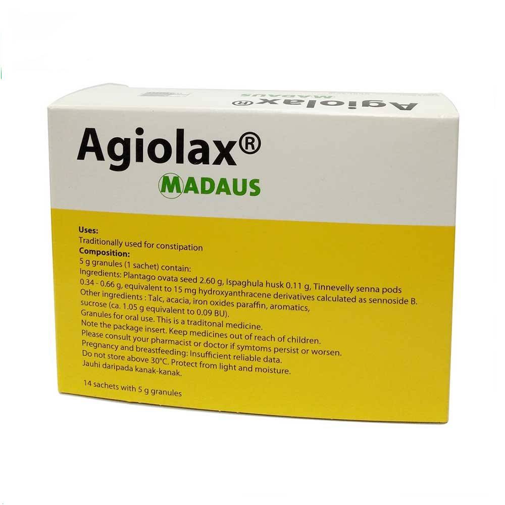 Agiolax Granules 5g x1 (sachet) - DoctorOnCall Farmasi Online