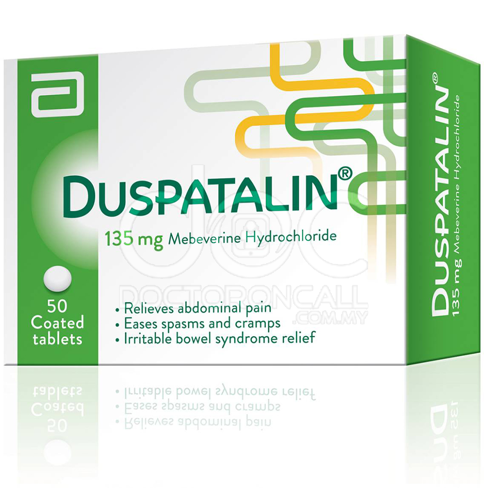 Duspatalin 135mg Tablet 50s - DoctorOnCall Farmasi Online