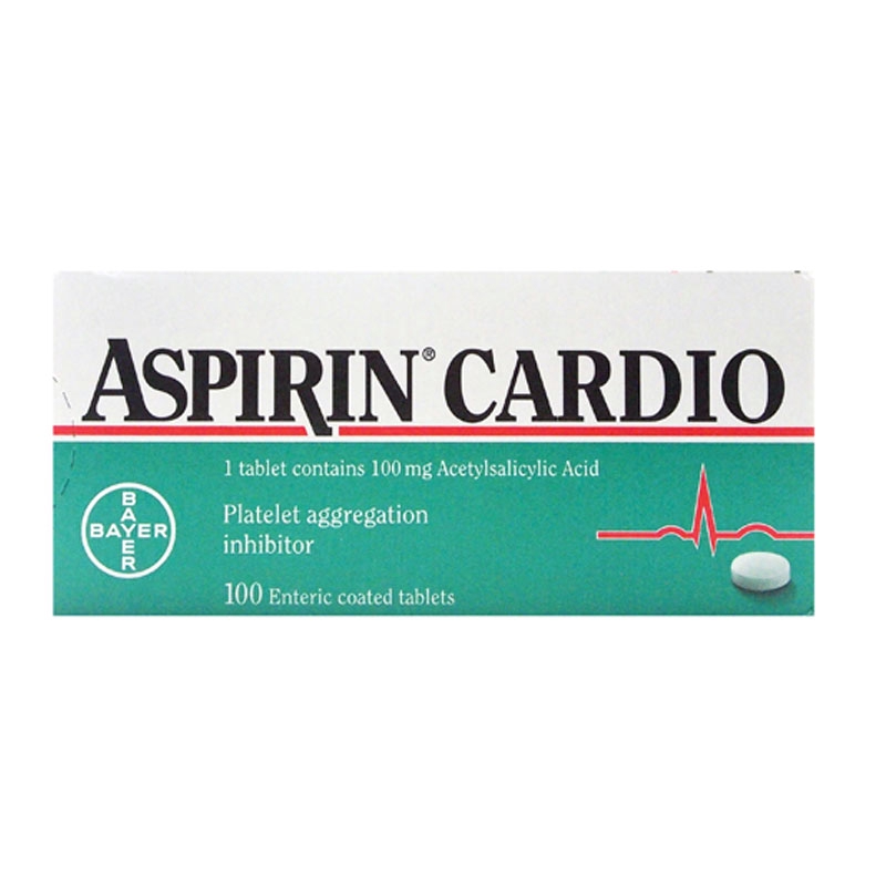Aspirin Cardio 100mg Tablet 100s - DoctorOnCall Farmasi Online