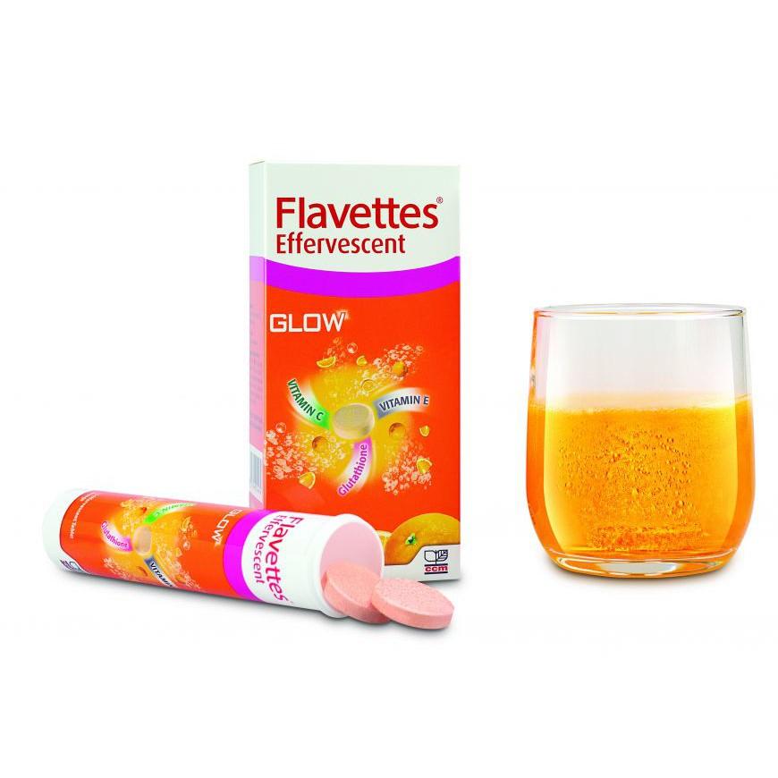 Flavettes Glow Effervescent Tablet 15s x2 - DoctorOnCall Farmasi Online