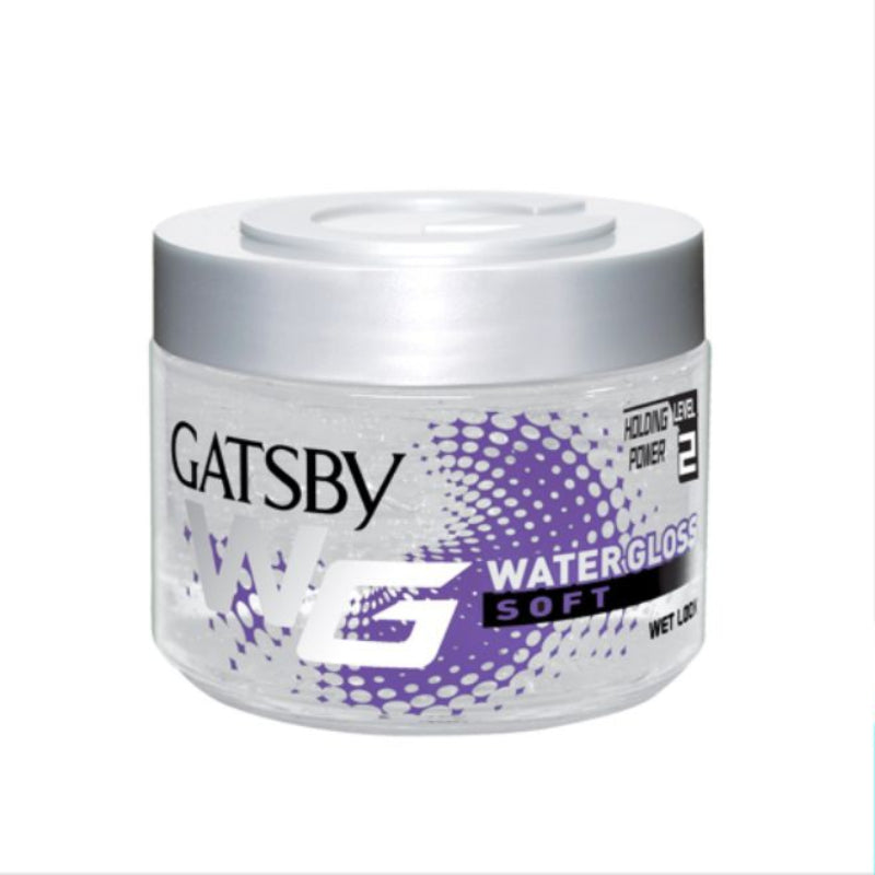 Gatsby Water Gloss Wet Look (Soft) 150g - DoctorOnCall Farmasi Online