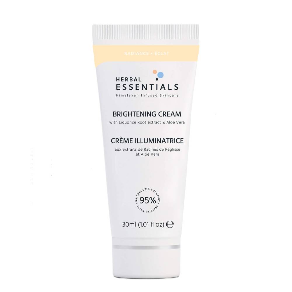 Herbal Essentials Brightening Cream with Liquorice Root & Aloe Vera 30ml - DoctorOnCall Farmasi Online