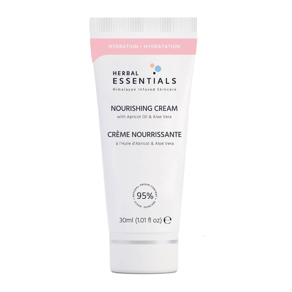 Herbal Essentials Nourishing Cream With Apricot Oil & Aloe Vera 30ml - DoctorOnCall Farmasi Online