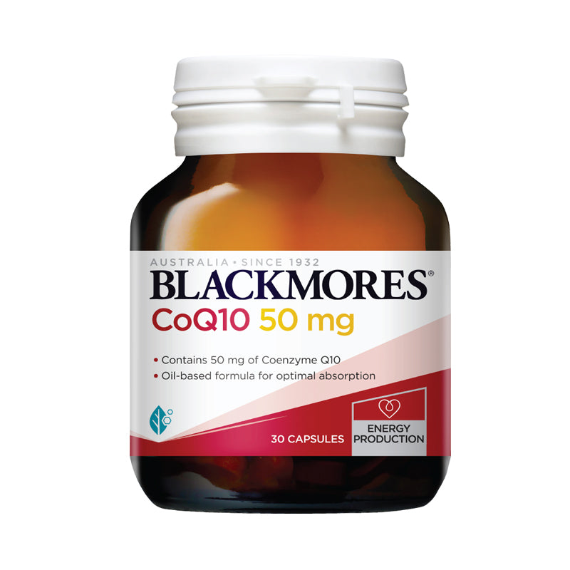 Blackmores CoQ10 50mg Capsule 30s - DoctorOnCall Online Pharmacy