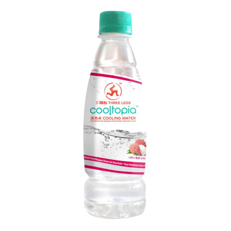 3 Legs Cooltopia Cooling Water (Lychee) 320ml - DoctorOnCall Farmasi Online