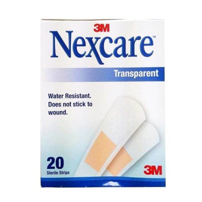 3M Nexcare Transparent Bandage Strips 20s - DoctorOnCall Farmasi Online