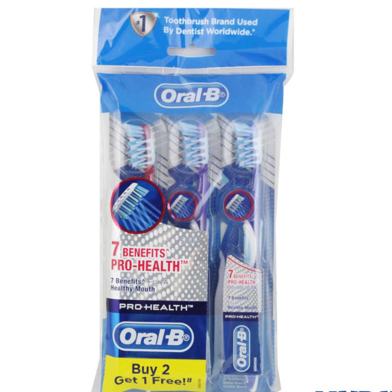 Oral B 7 Benefits Pro-Health Toothbrush (S) 1s - DoctorOnCall Online Pharmacy