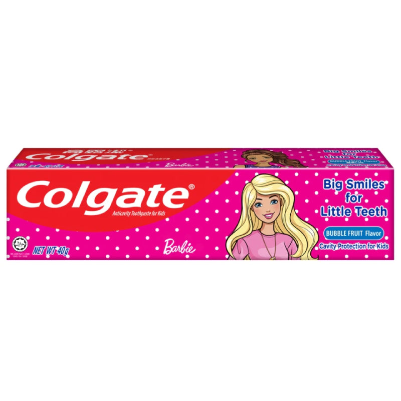 Colgate Kids Barbie Toothpaste 40g - DoctorOnCall Farmasi Online