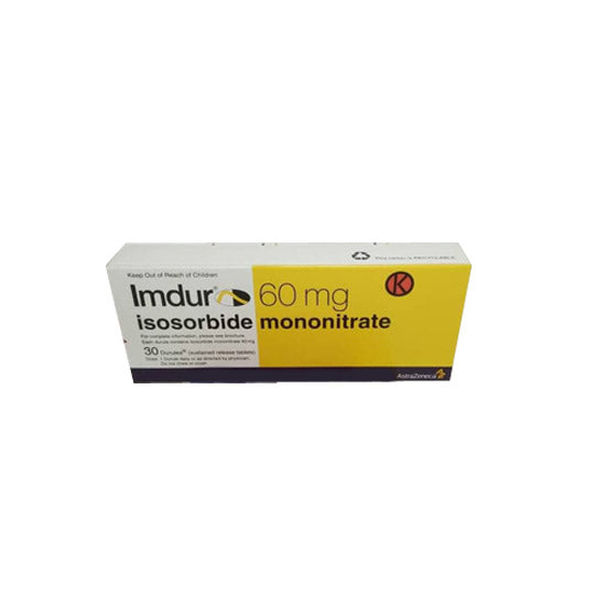 Imdur 60mg Tablet 105s - DoctorOnCall Farmasi Online