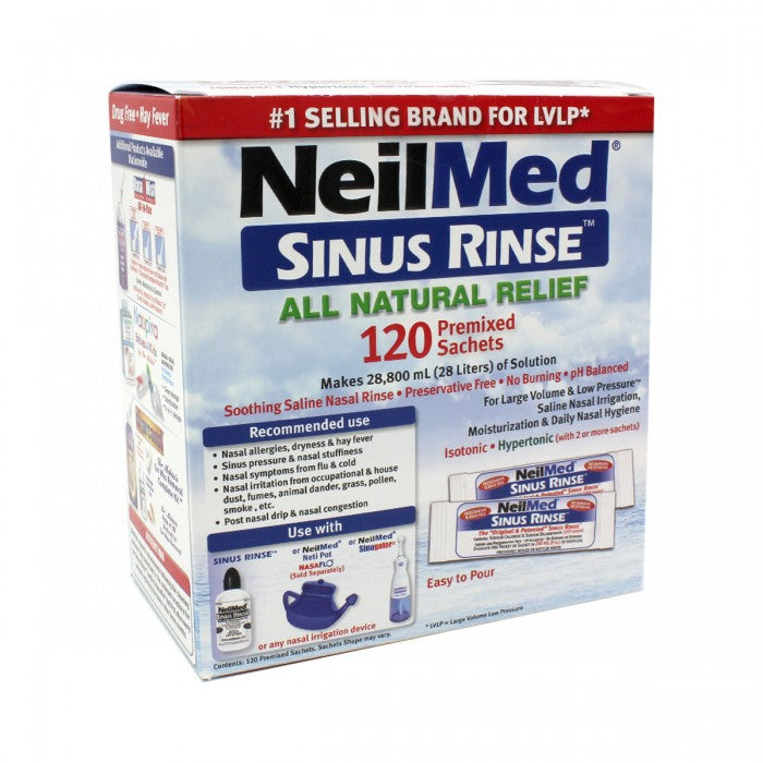 Neilmed Sinus Rinse Premixed Sachets 120s - DoctorOnCall Farmasi Online