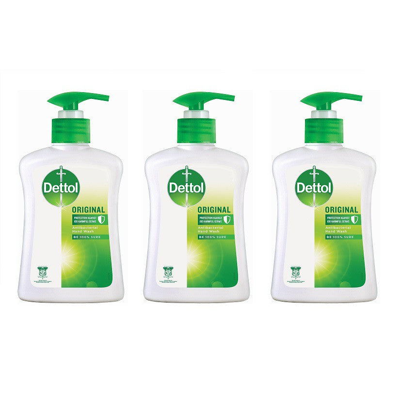 Dettol Handwash Liquid 250ml x3 Original - DoctorOnCall Online Pharmacy